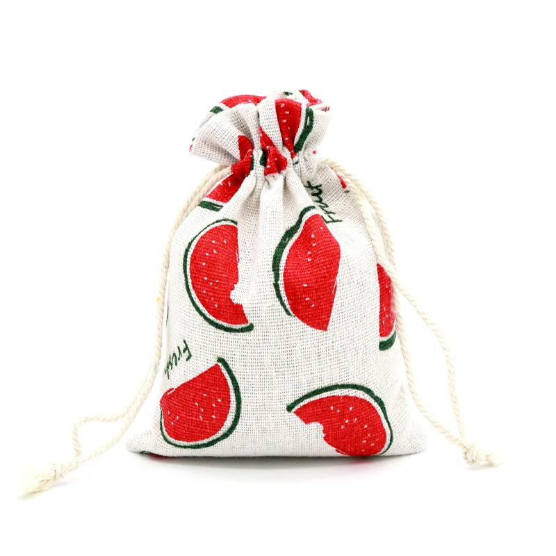 Factory Outlet Eco Organic Cotton Draw String Bag Logo Small Gift Drawstring Bag Customized Storage Jewelry Necklace Ring Bags