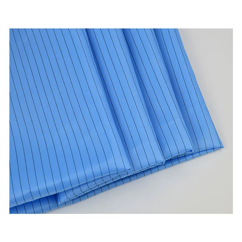 T/C65/35 14X10 150cm 255GSM 2/1 Twill OE/RS Yarn Quality Airjet Woven High Strength Solid Reactive Dyed Khaki Workwear Fabric