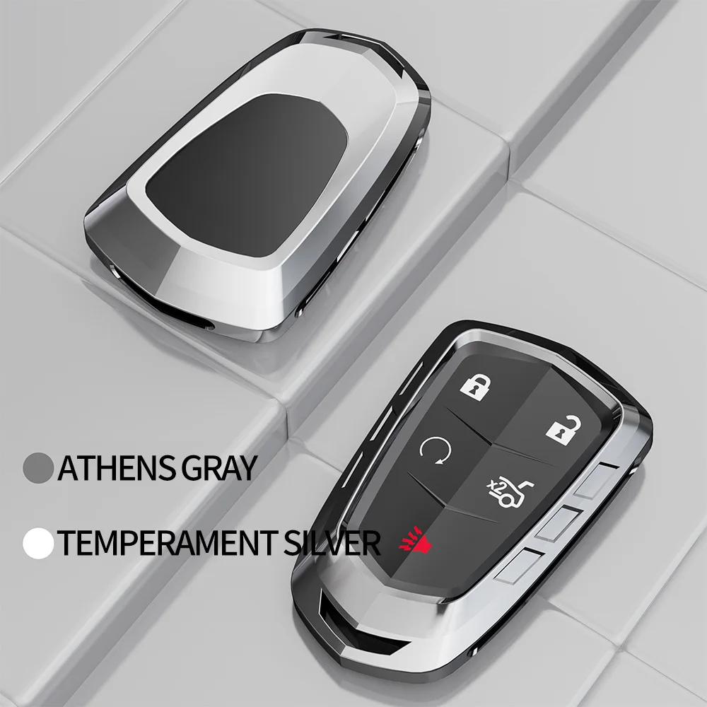Zinc Alloy car Key case Key Cover,Fit for Cadillac ATS-L XTS XT5 CTS CT6 ATS 28T SRX Escalade 2015