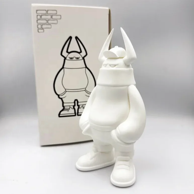 Дизайнерская мультяшная виниловая игрушка пустая художественная Коллекционная Фигурка игрушечная фабрика
