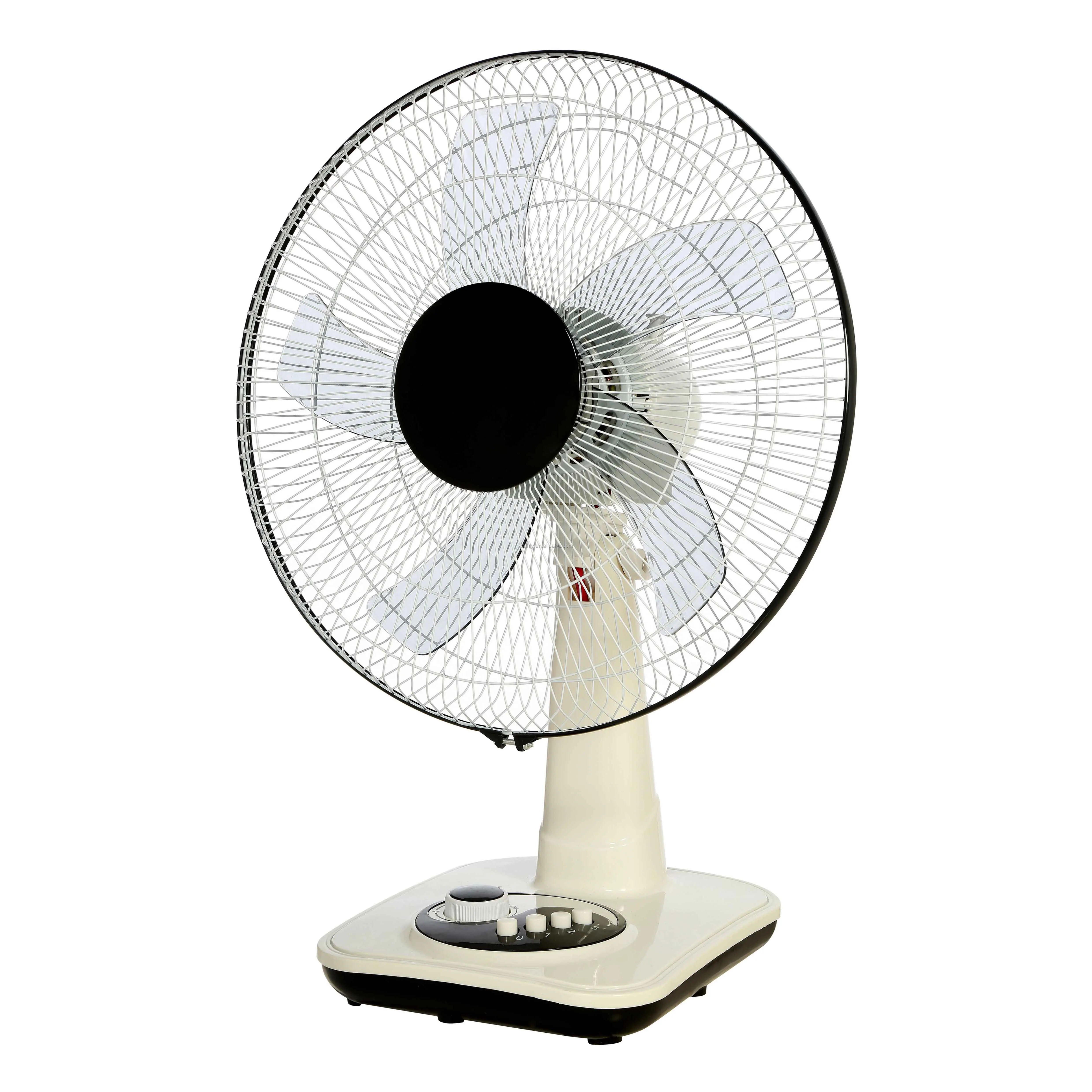 16'oscillating 3 speed AC DC desktop table fan
