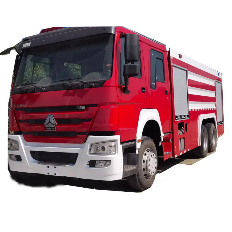 Пожарная машина с водяным баком 6x4 12T