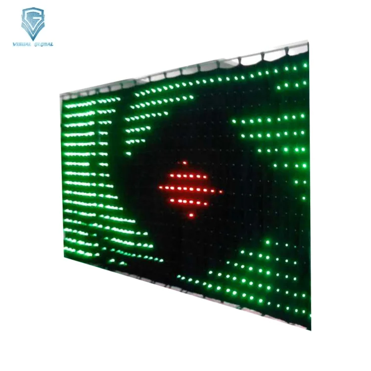 Wedding Stage P18 LED Star Cloth Curtain Backdrop