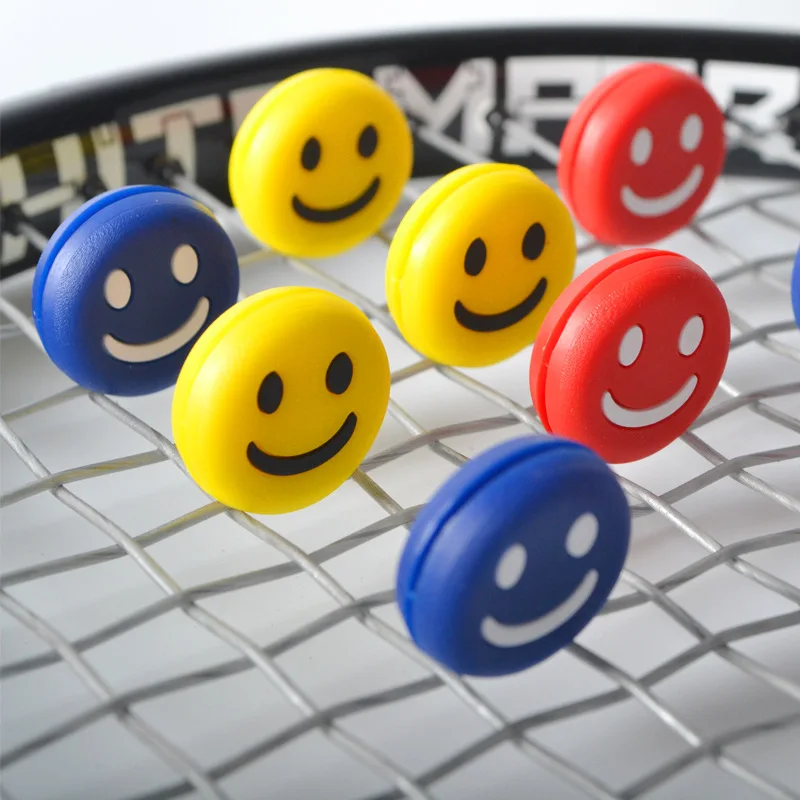 Силиконовые амортизаторы для ракеток амортизатор теннисных Smiley вибрационные