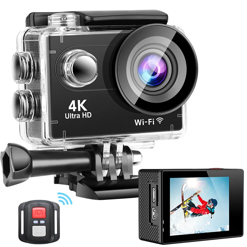 H9R S9R 30fps Ultra HD 4K Action Camera WiFi 2.0-inch Waterproof Helmet Video Recording Sports Camera