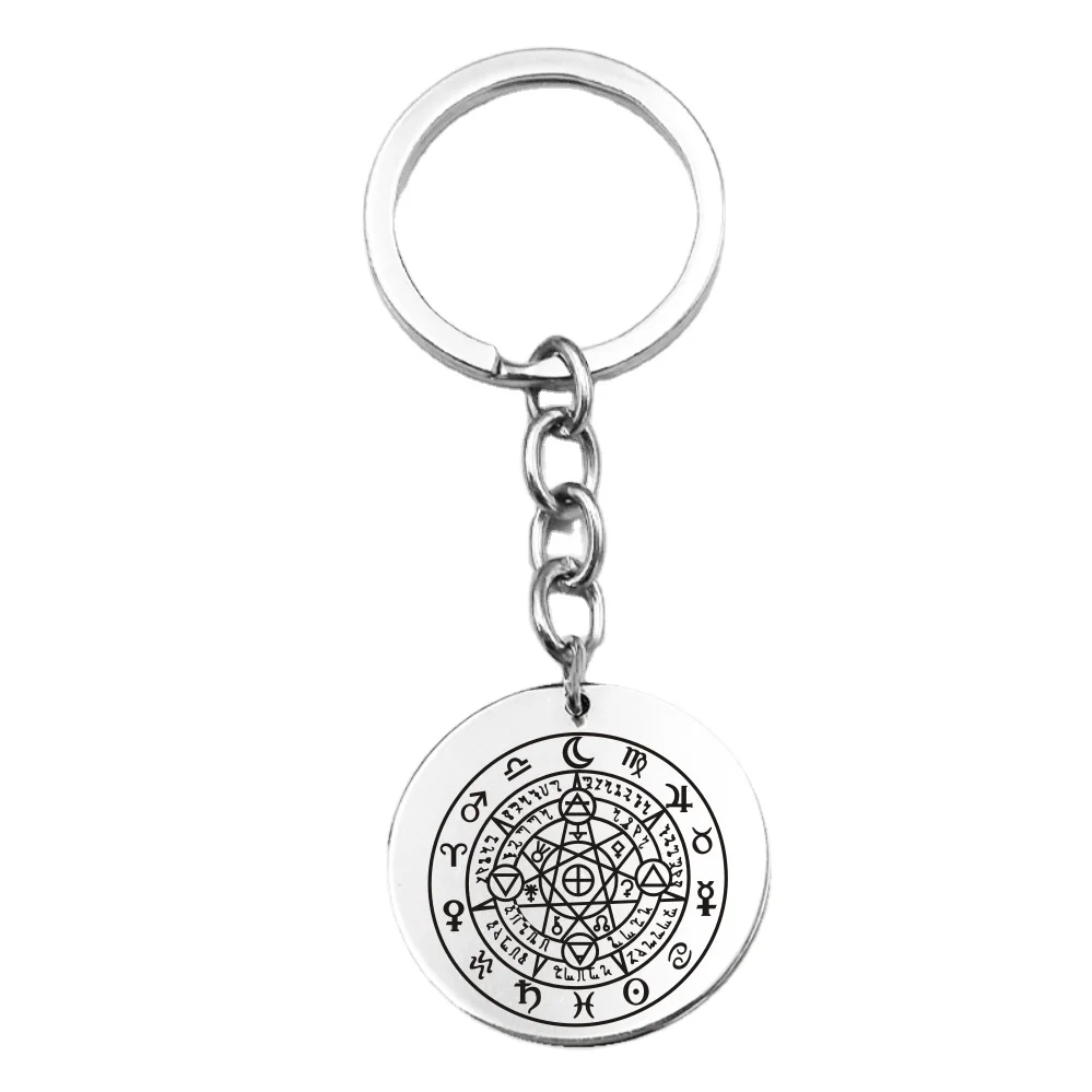 Скандинавский логотип викингов Odin компас брелок из нержавеющей стали ювелирные изделия аксессуары для мужчин