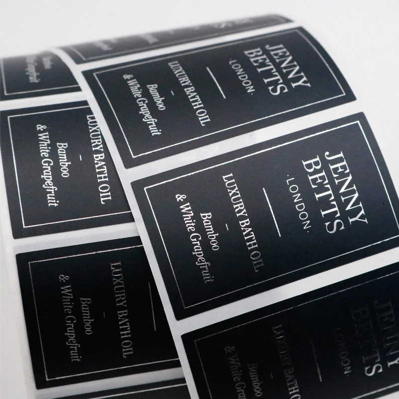 Производитель изготовленный на заказ водонепроницаемый частный бренд печать логотип клейкие рулонные наклейки для упаковки свечей этикетки