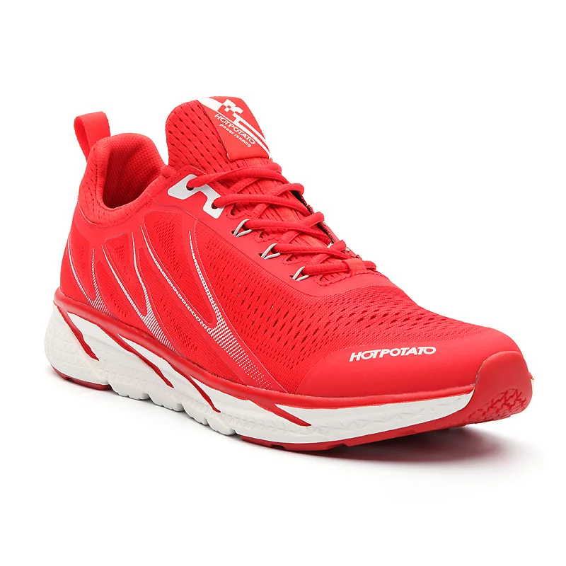 soft jacquard engineering mesh marathon running sneaker breathable action sports shoes R8