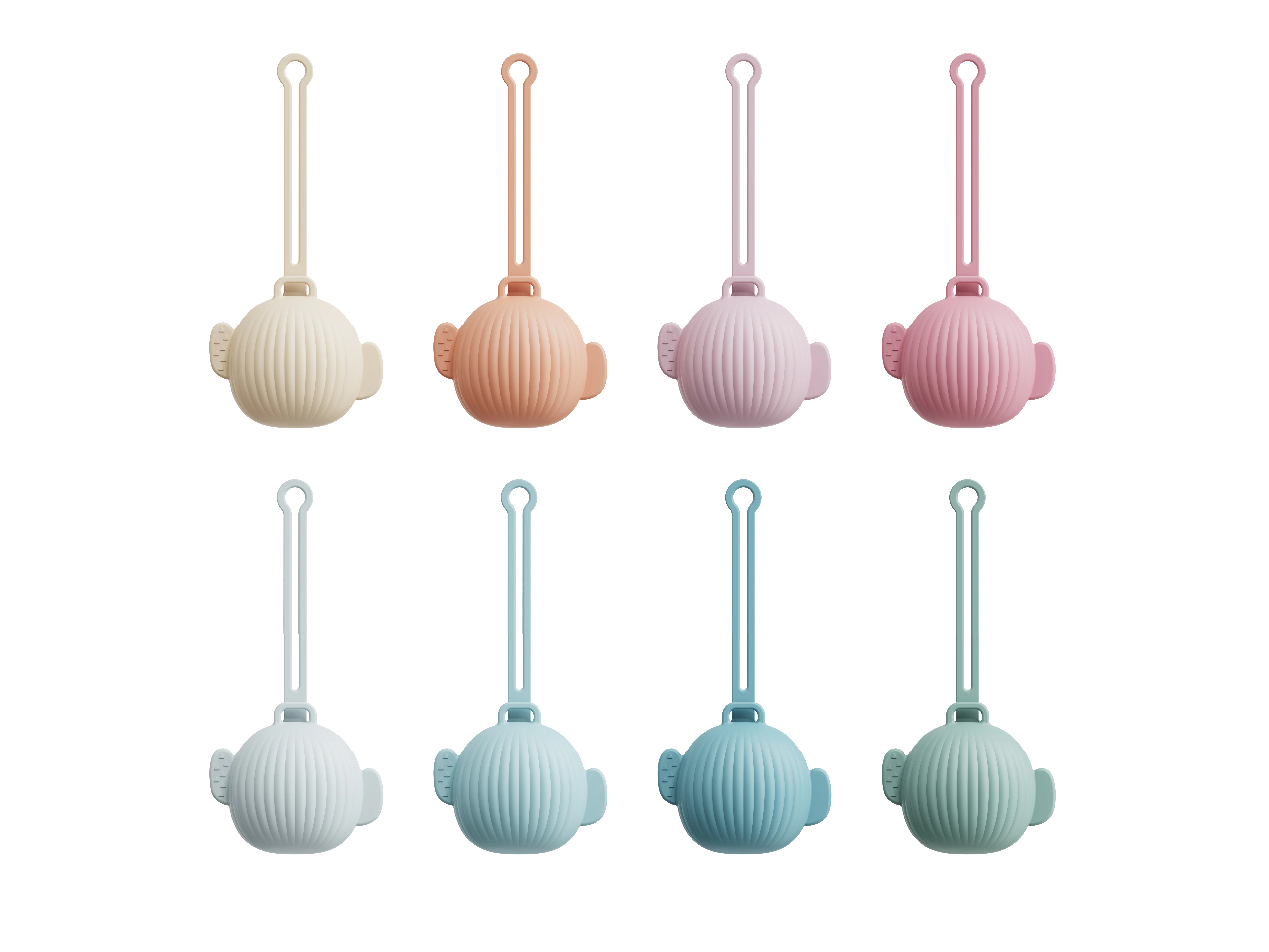 Latest BPA-Free Silicone Pacifier Organizer Baby Pacifier Storage for Kids Certified Silica Gel Material