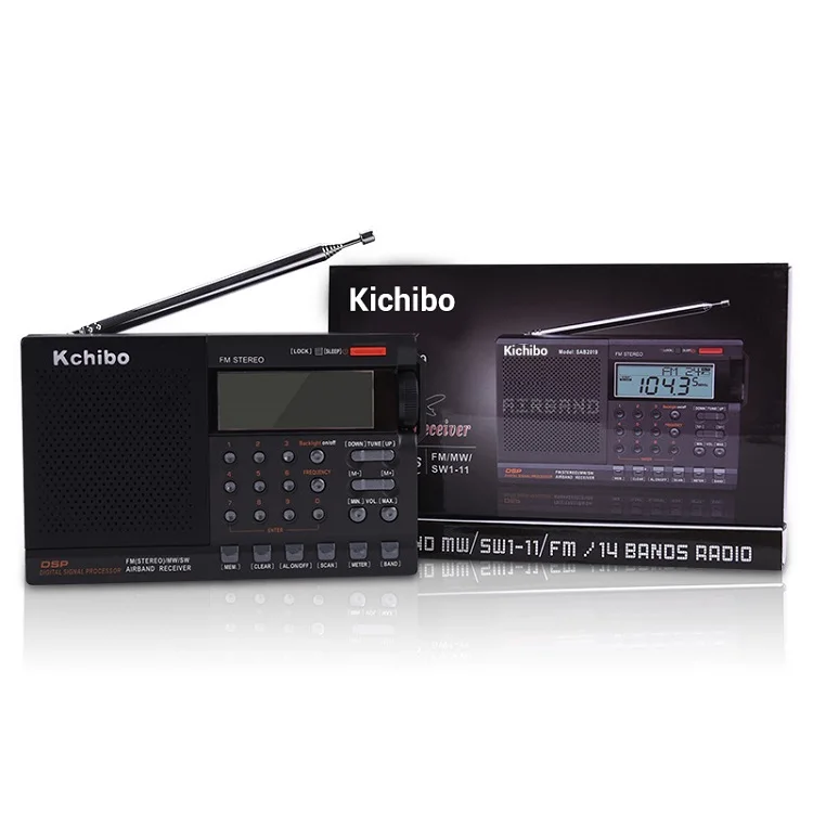 Горячая Распродажа 2020, Заводская поставка, хорошее качество, модный Воздушный диапазон FM MW SW Kchibo radio