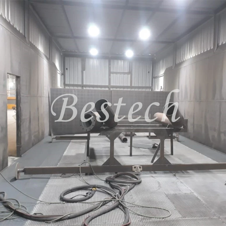 sand blasting room_