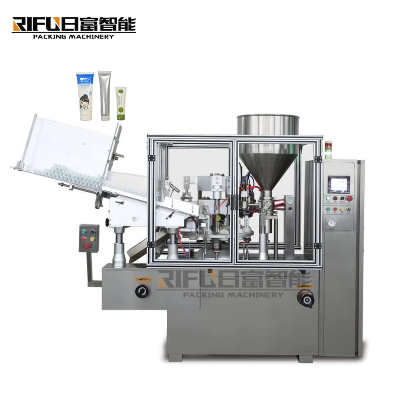 High speed Automatic soft tube filling sealing machine for toothpaste/cosmetic cream/ointment/shoes oil