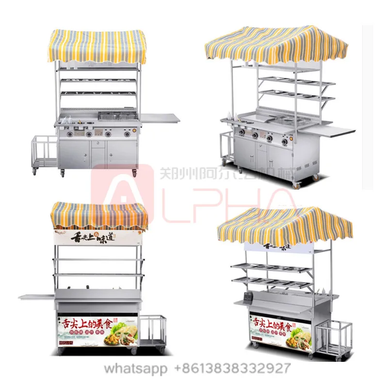 food cart double decker
