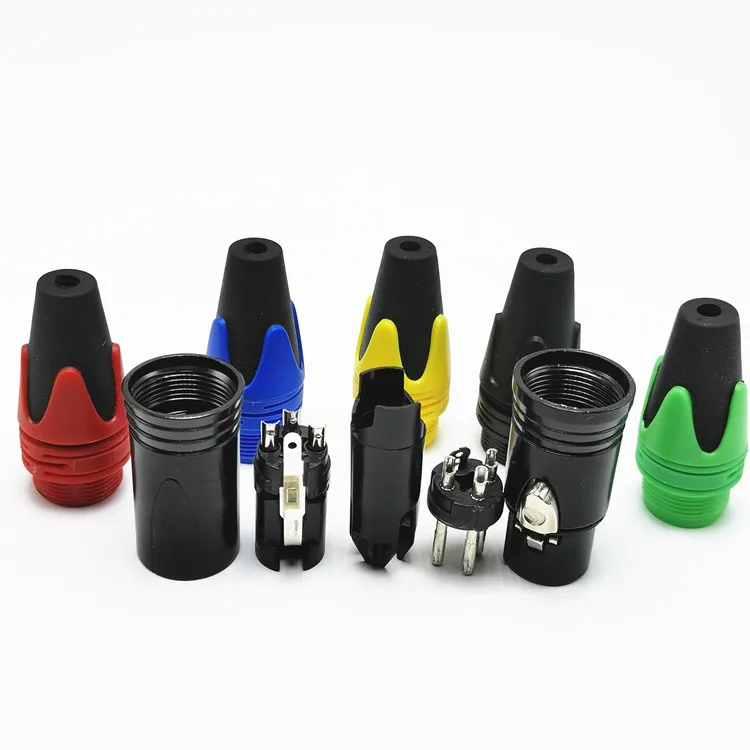 Microphone Xlr Connector Femalemale Speakon Connector Best Selling, 3Pin Xlr Gold Plated//