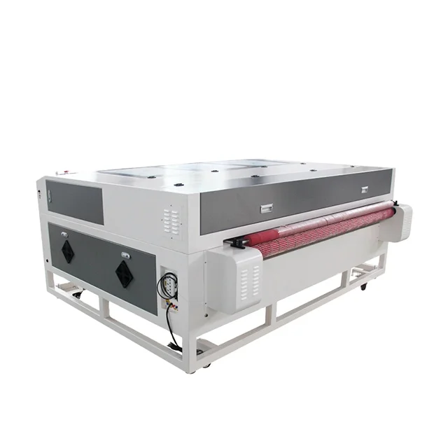 auto feeding denim jeans laser engraving cutting machine