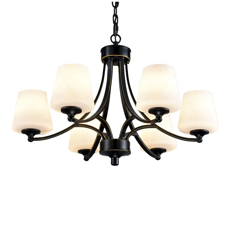 Вертикальная Люстра для дома декоративная лампа в стиле ретро E26 E27