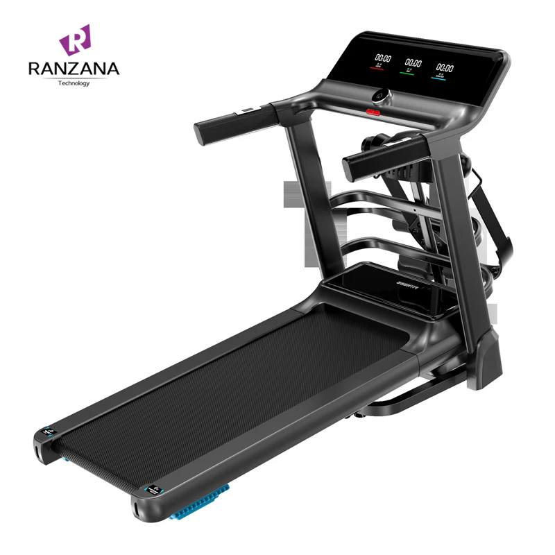 Professional Training Foldable Electric Treadmill  With Speakers Multi-function Fitness Equipment Motorized Treadmill