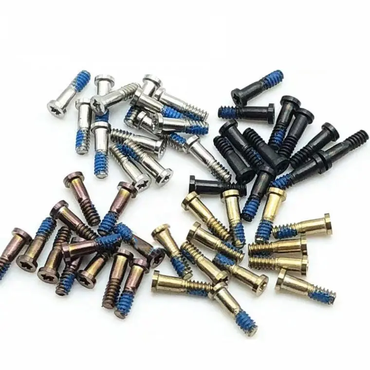 mobile phone spare parts button screw for iphone 6 6s 6plus 7plus 8plus xs max xr 11 12pro max full completeset screw lcd metal