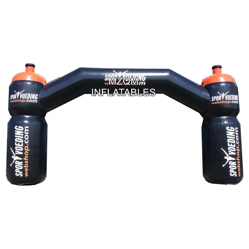 Customized Commercial PVC Advertising Red Bull Inflatable Balloon Arch