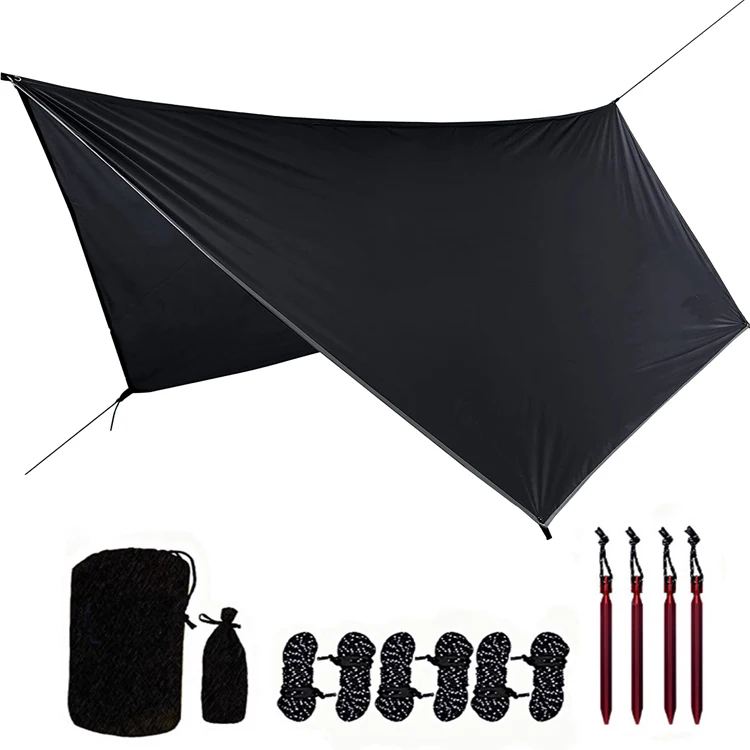 KUDI Factory Customized LOGO Heavy Duty Tent Tarp Tarpaulin Camping