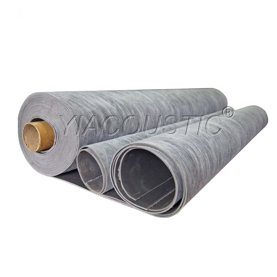 sound insulation roll for building,High quality rubber foam roll,Sound insulation soundproof roll for walls