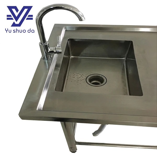 Medical equipment rustproof stainless corpse dissecting autopsy table