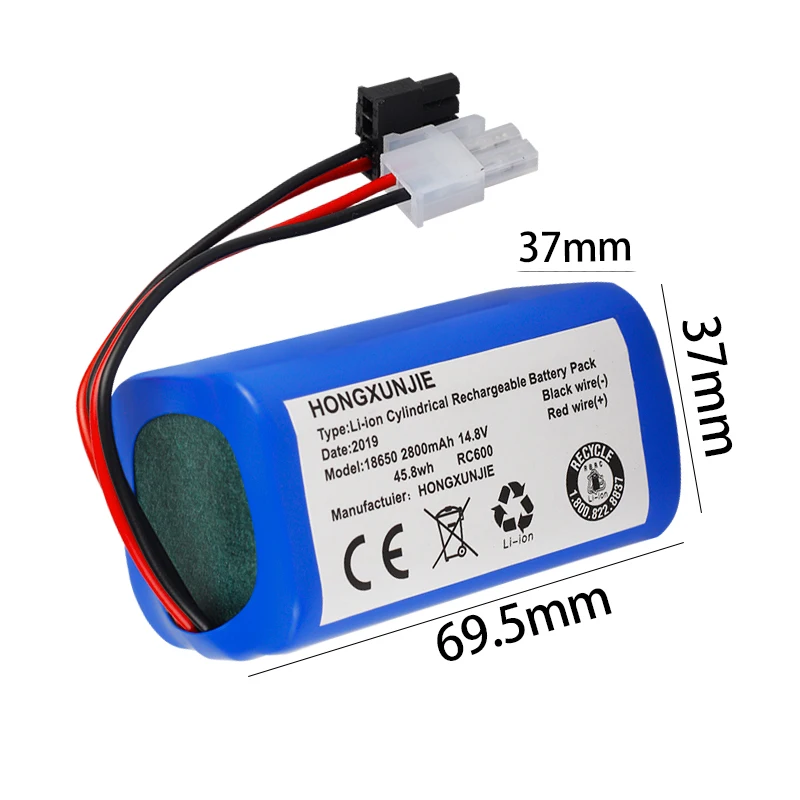 Фабрика custom14.8V 18650 2800 мА/ч уборочная машина игрушки Электрический трехколесный скутер пакет литиево-ионная аккумуляторная батарея