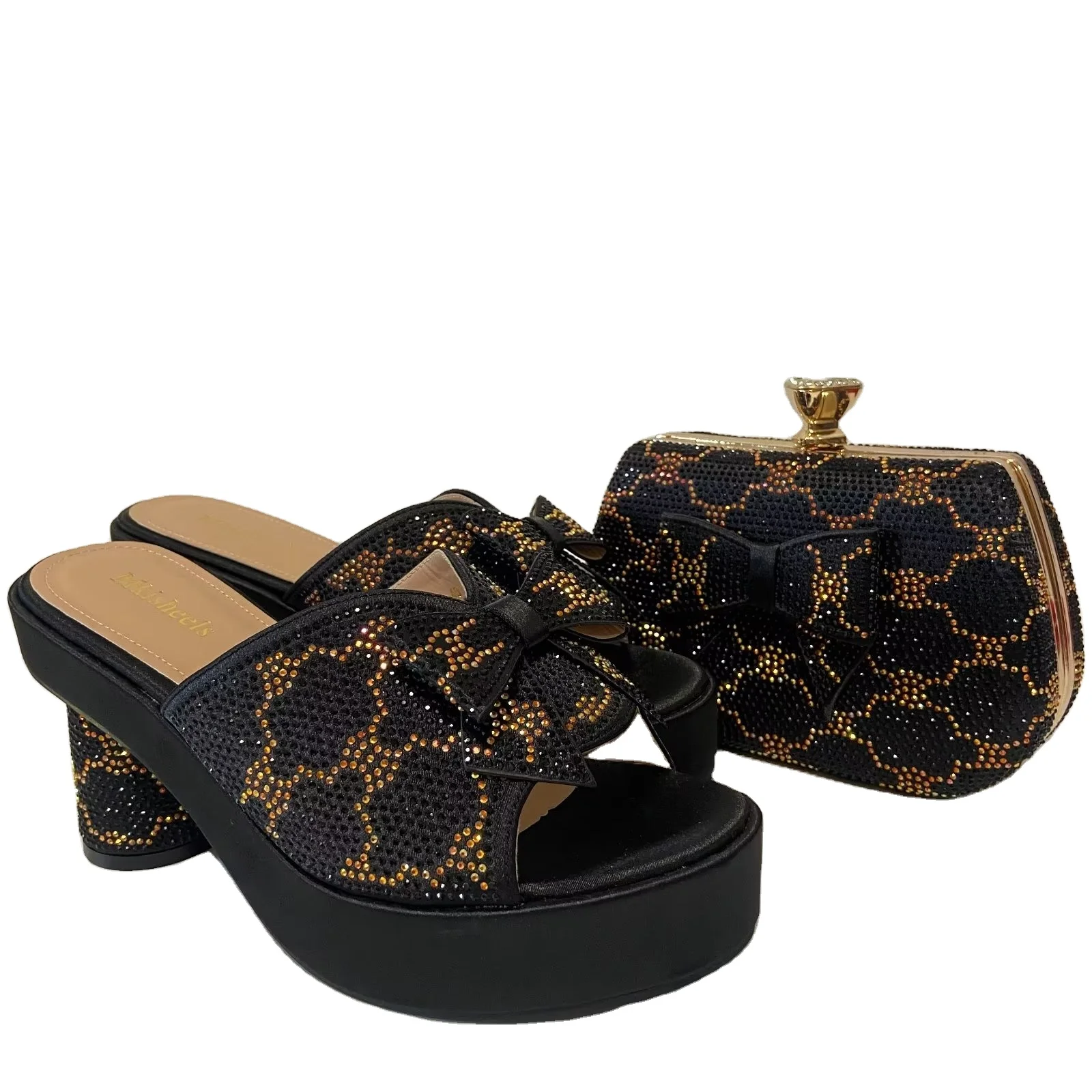 latest african dress shoes and bags new fashion ladies shoes walking style shoes