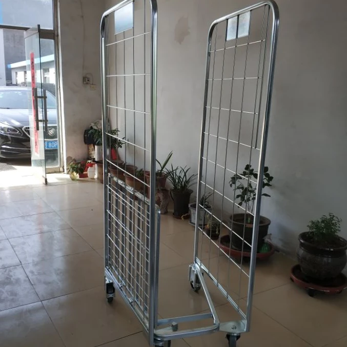 New Design Supermarket Nestable Roll Cages