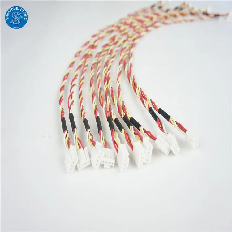 Customized Molex Connector 1007 16AWG Wire Harness Power Cable Assembly