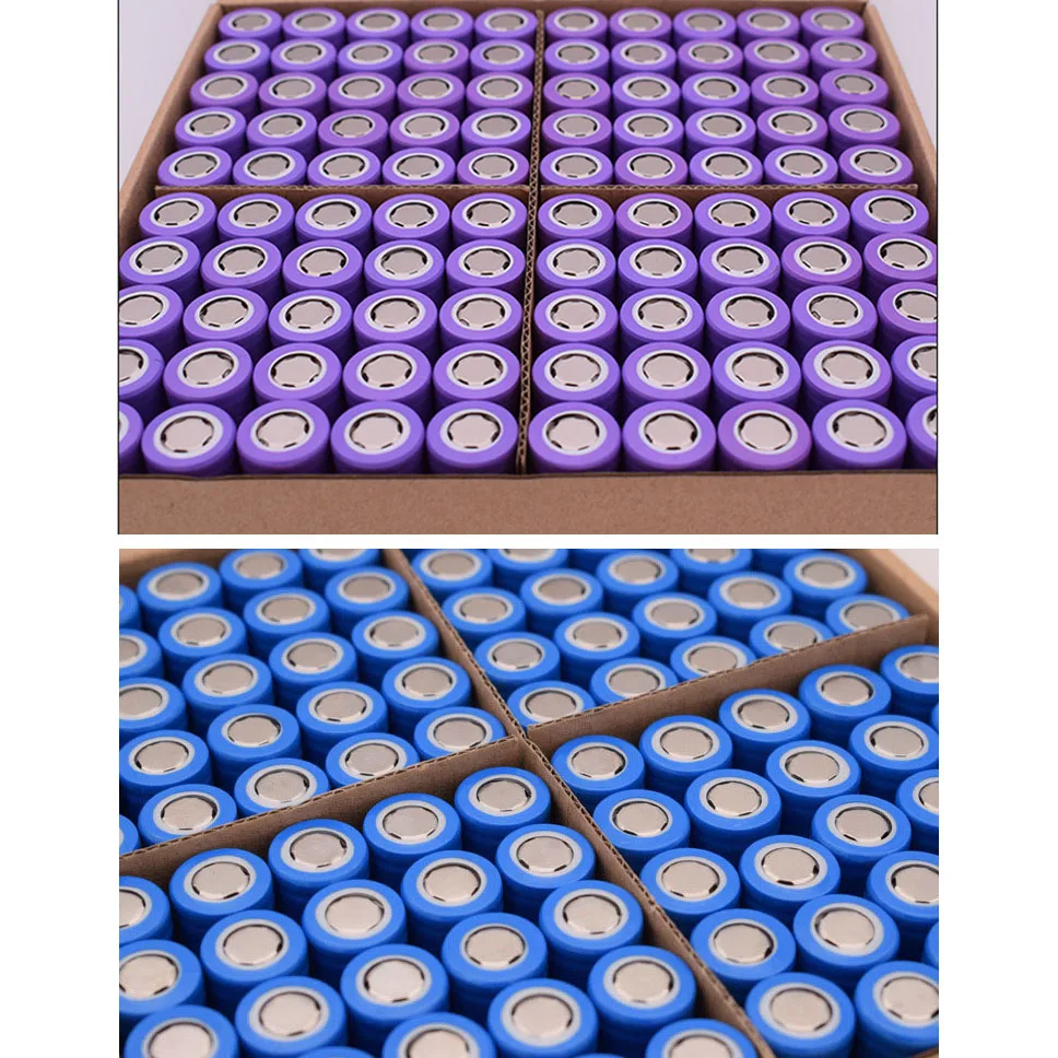 Factory Price Hot Selling Bulk Inventory Cylindrical Lithium Battery 1000mah~3500mah 18650 3.7v Lithium Ion Rechargeable Battery