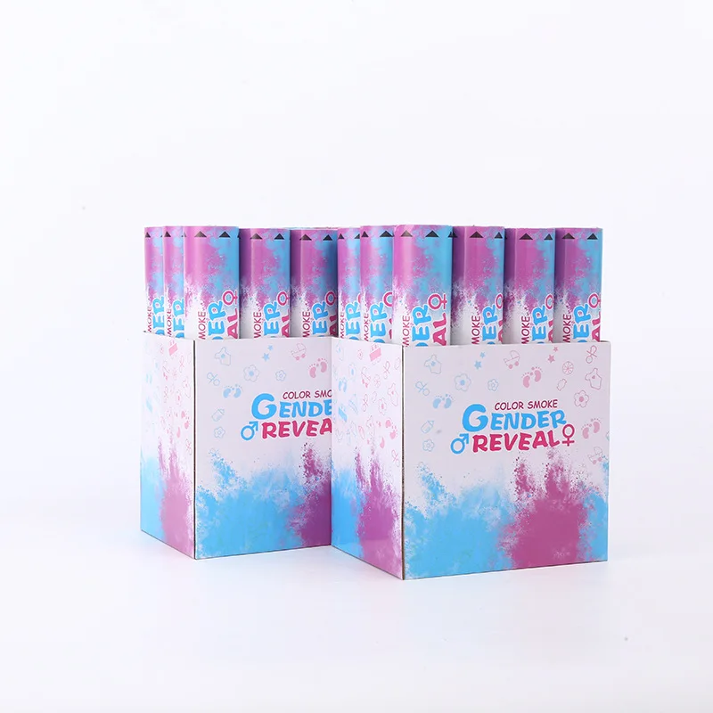 Amazon новинка синий розовый Пол выявить порошок Cannon вечерние аксессуары для Baby Shower или для вечеринки по случаю Вечерние