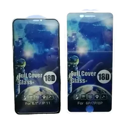 Silk Printing Full Glue 18D Tempered Glass Screen Protector 21D 18D Glass For iPhone 13,13Pro,13Pro Max for iPhone 12 Pro MAX,12