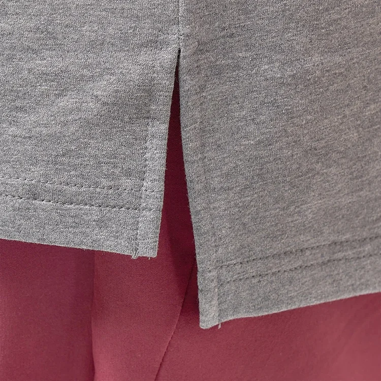 Wholesale Oversized Contrast Bodybuilding T Shirt With Heavyweight Cotton Plain Fashion Mens Designer T-Shirt