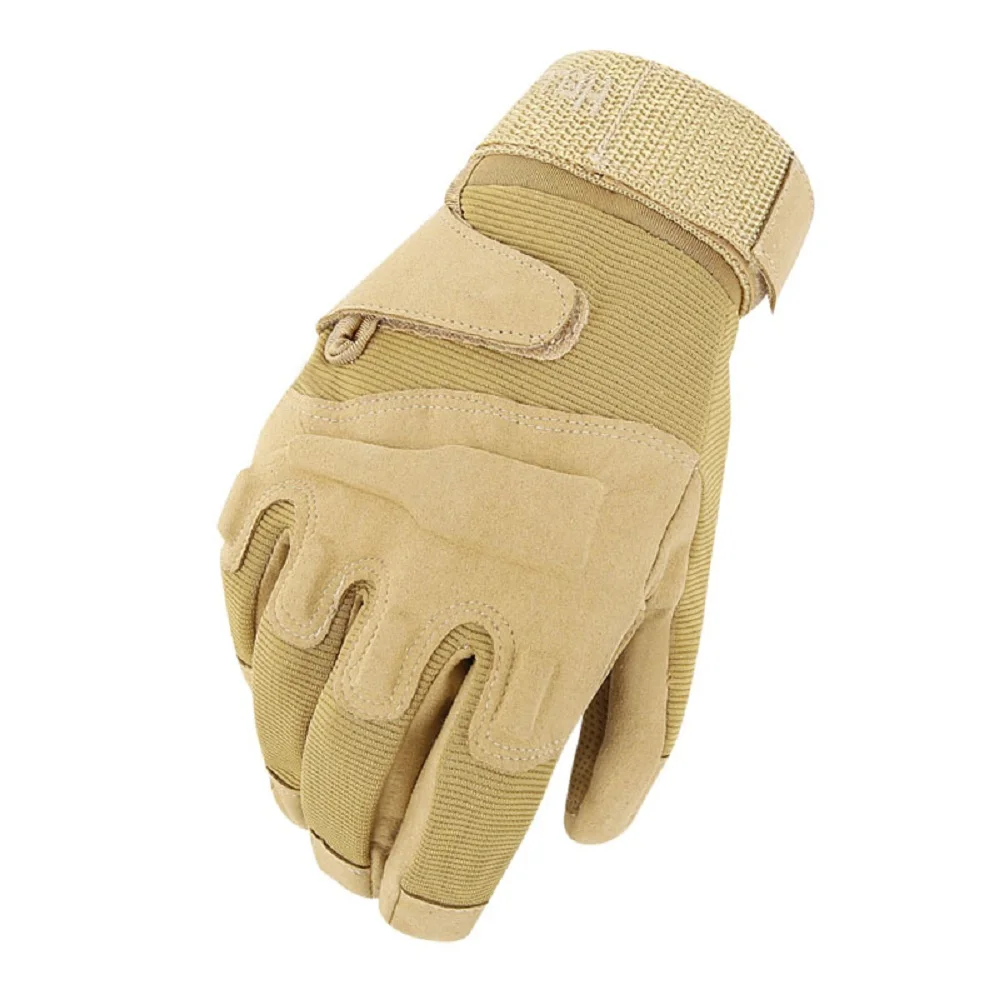 Wholesale Army Military Touch Screen Breathable Bicycle Tactical Gloves Full Finger with Protective Rubber Hard Knukcle