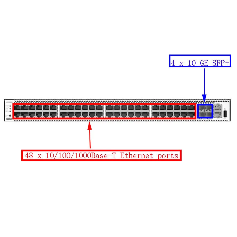 Best choice High-Performance Ethernet Switch 48 Ports  S5731-S48T4X access  network switches in stock