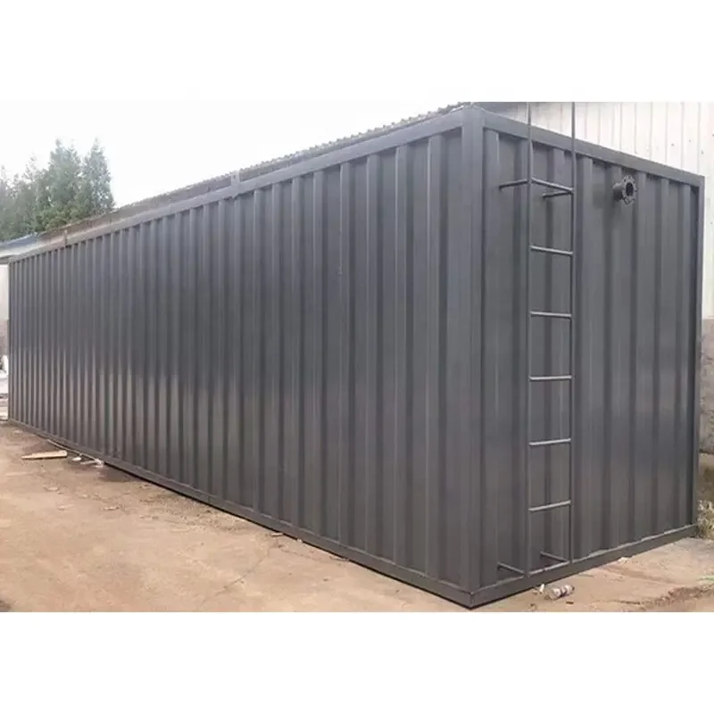 containerized compact mbr small industrial package packaged wastewater treatment plant municipal sewage treatment equipment