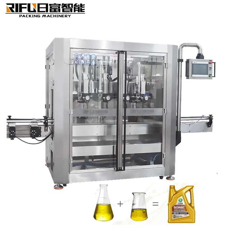 Automatic 200-10000 ml fill machine Vegetable Sesame Corn Olive Edible Cooking Vegetable Oil bottle filler
