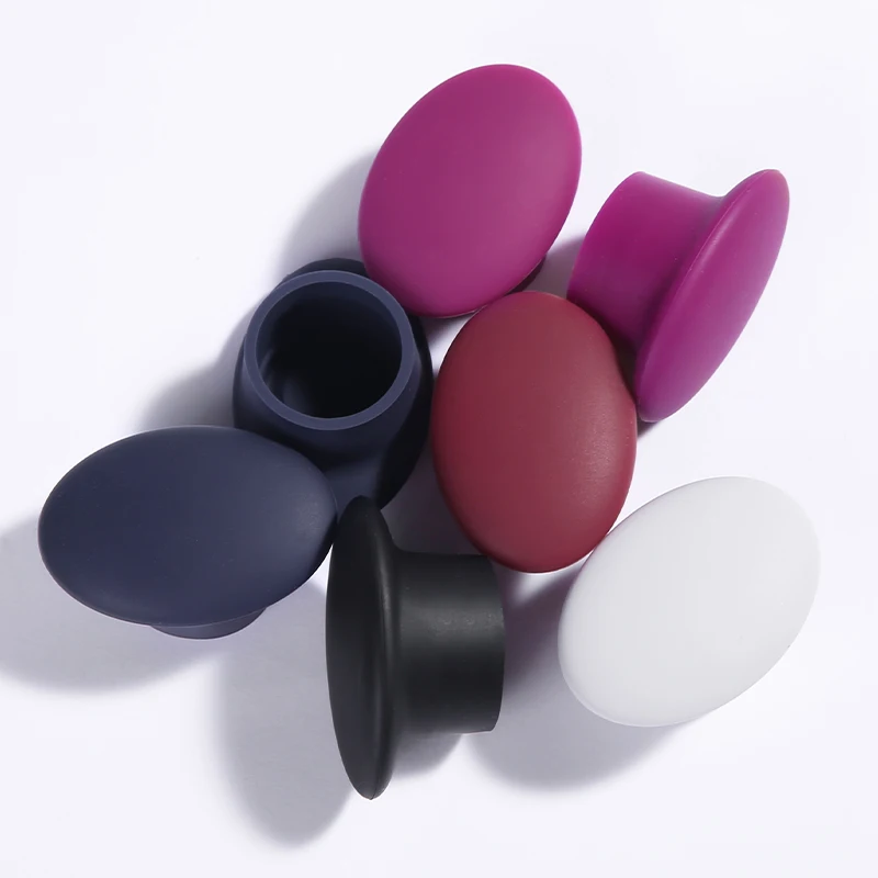 Custom 26mm Gift Set Wedding Silicone Beer Bottle Cap Red Wine Stopper Accessories