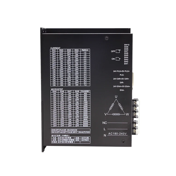 Nema 43 stepper motor  driver 110mm stepper motorand driver 3DM2270MH