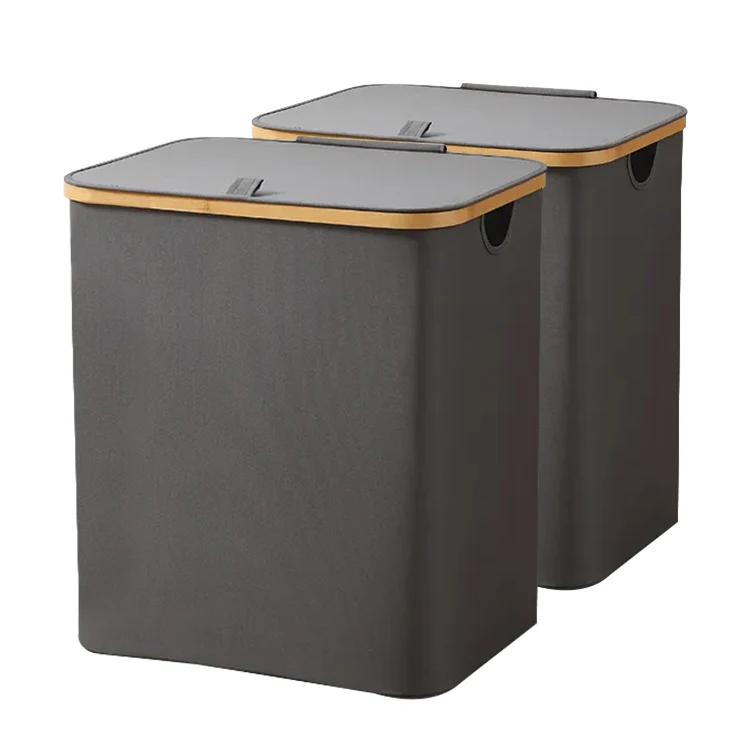 Modern Style Dirty Clothes Laundry Basket Large Laundry Basket Foldable Laundry Hamper With Lid