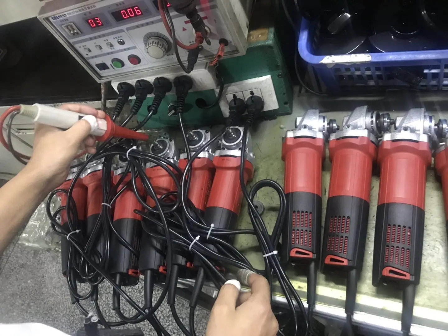 DongSen 650W  angle grinder 4 inch angle floor grinder