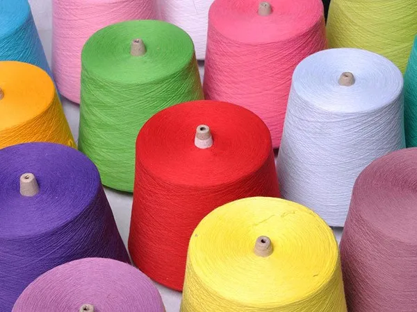 
wholesale 30/2 30/3 100% polyester ring spun dyed yarn manufacturer from China 
