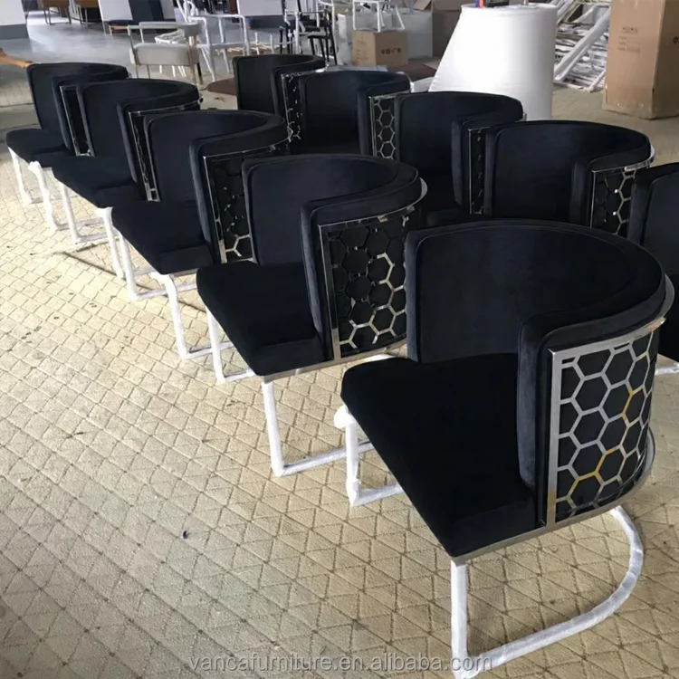 Новое поступление высокий барный стул с сотовой спинкой и удобным бархатным подлокотником стул-стойка для гостиной Лидер продаж