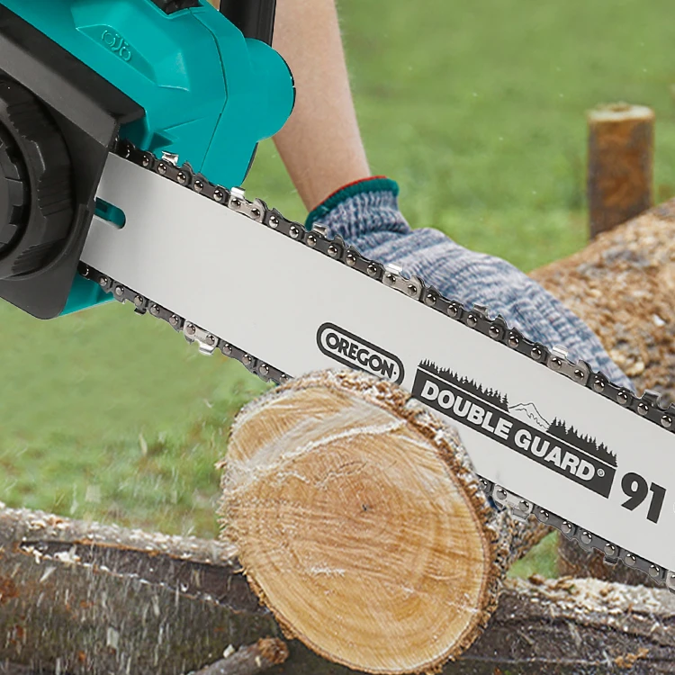 LIANGYE 40V 16 Inch Durable powerful Cordless Brushless Firewood cutting Chainsaw with 4.0Ah Battery and Charger