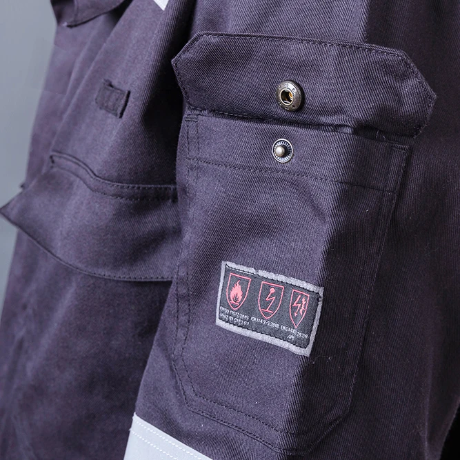 Легкая хлопковая огнестойкая ткань EN 61482