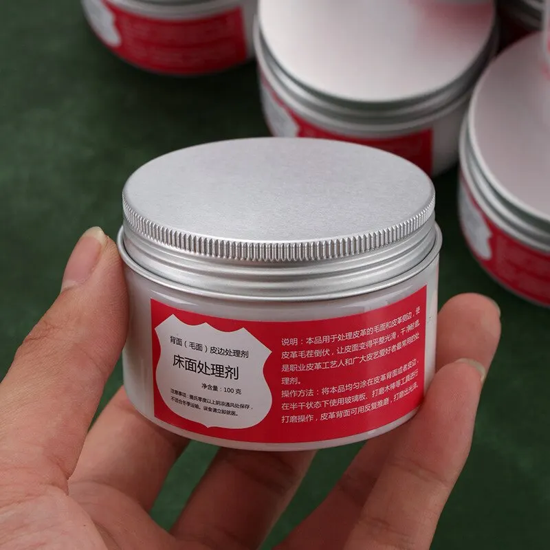 Leather Finish Tokonole Rougher Burnisher Gum Handcraft CMC Clear & Smooth Treatment Agent Italy Imported Edge Coat Paint