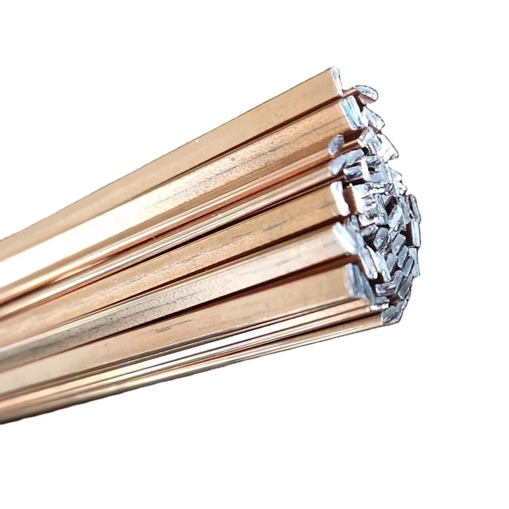 Good Price Silver Phos Copper Brazing Rod Alloys Flat Welding supplier