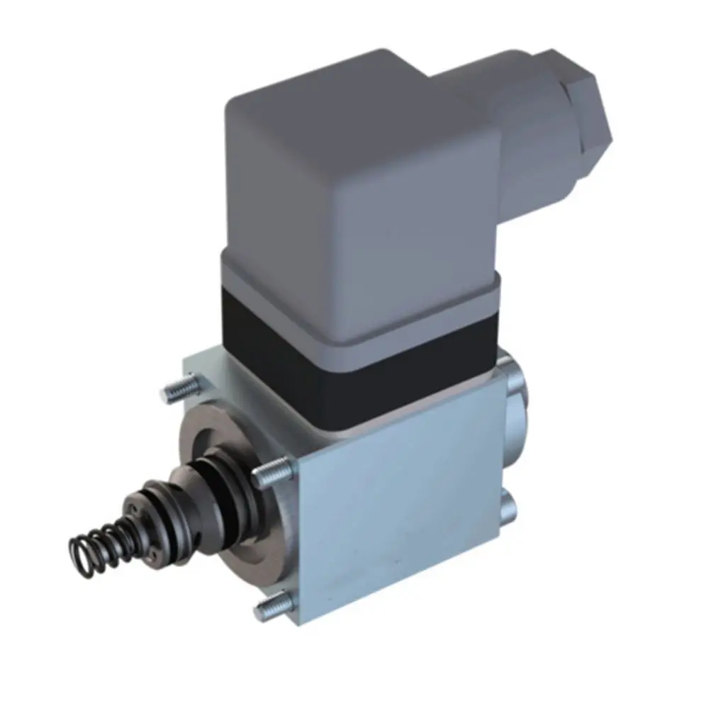 Solenoid operated spool valve