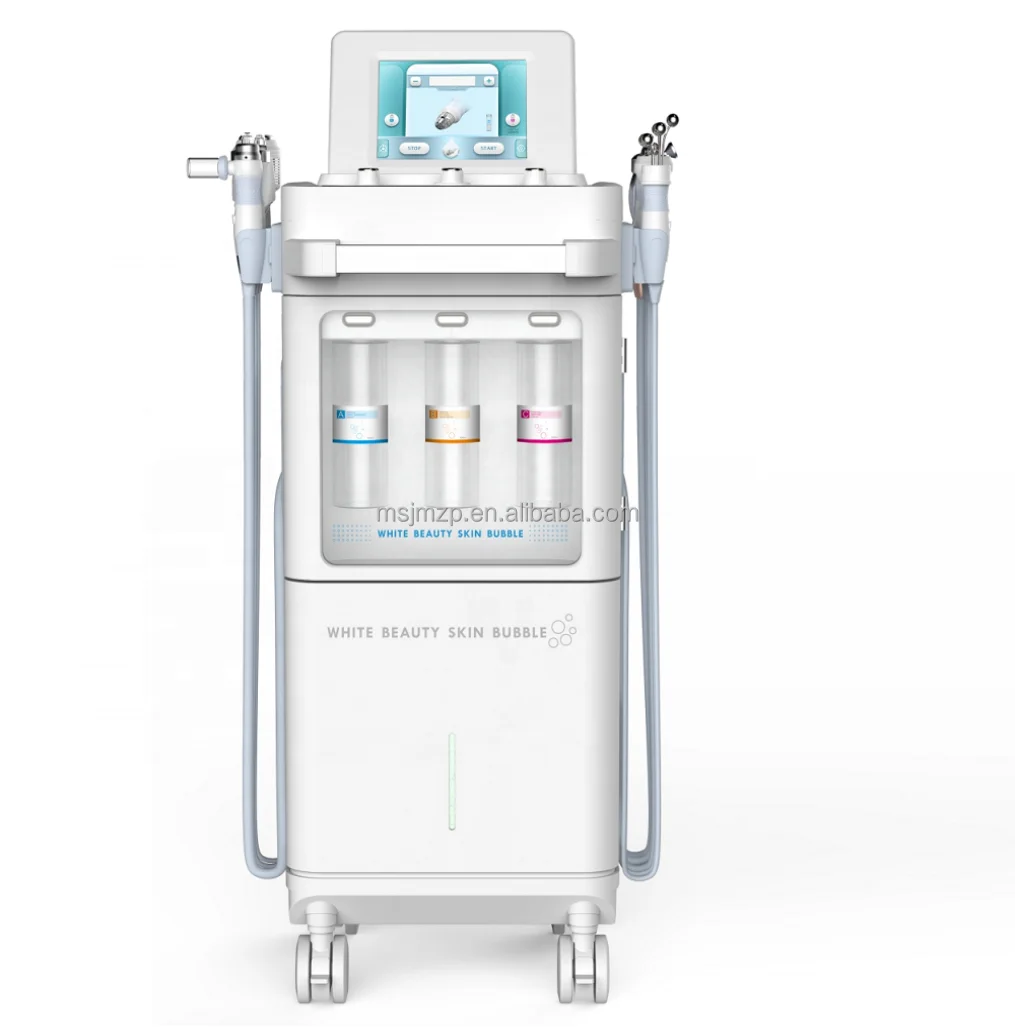 H2O2 Dermabrasion Hydro Facial Clean Oxygen Jet Bubble Aqua Peeling Micro-touch Wonder Beauty Machine